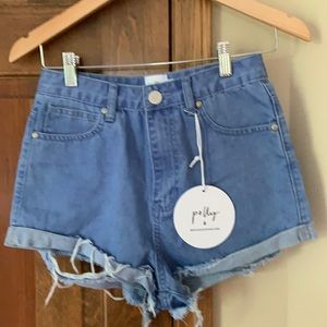Princess Polly Hoodwink denim shirt size 4